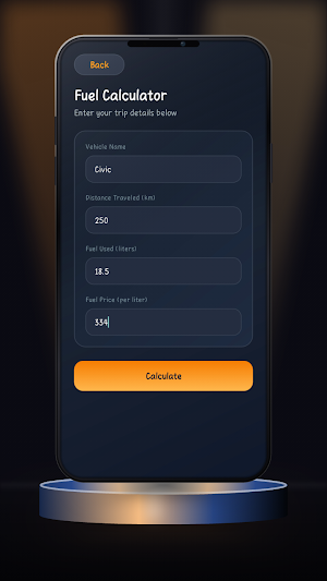 FuelLogX Screenshot 3