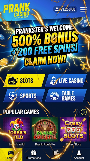Prank Casino Screenshot 1