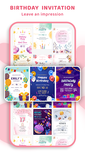 Invitation Maker Card Creator Screenshot 3