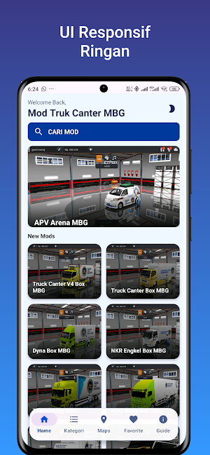 Mod Truck Canter Box MBG Screenshot 2