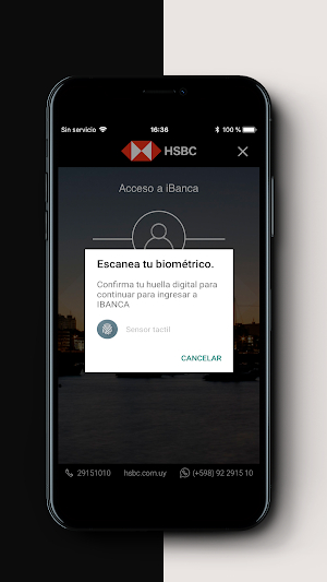 HSBC Uruguay - iBanca Screenshot 2