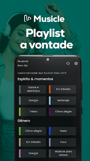 Musicle - Stream e Player MP3 Screenshot 1