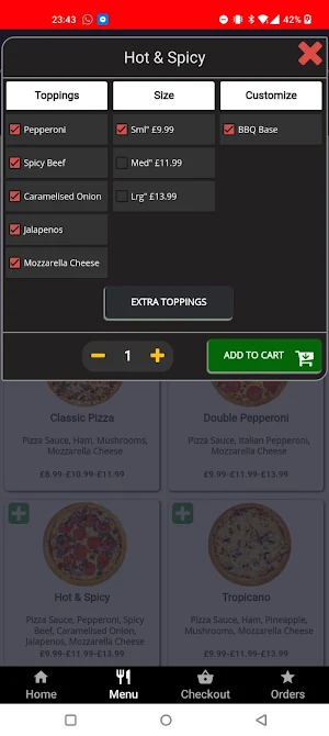 A Plus Pizza Staple Hill Screenshot 3