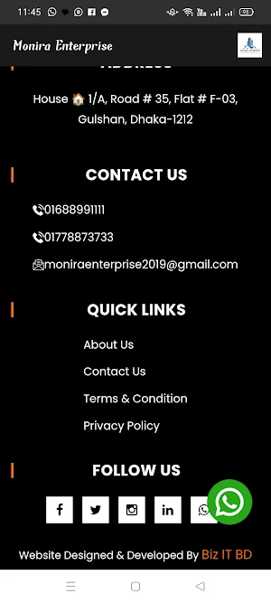 Monira Enterprise Screenshot 3
