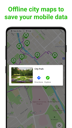 Uppsala Tour Guide:SmartGuide Screenshot 3