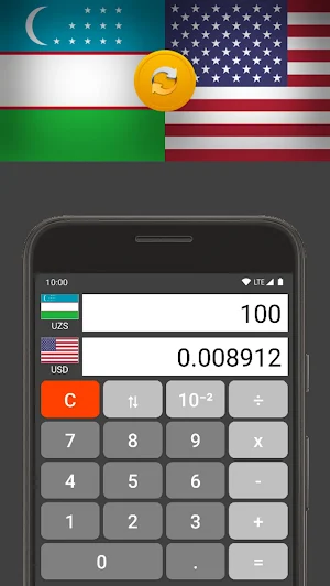 US Dollar / Uzbek Som Screenshot 1