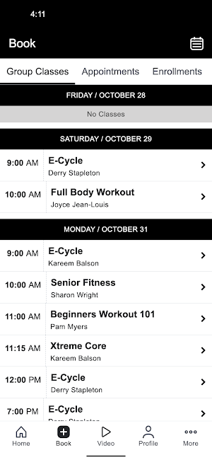 Riverside EpiFIT Club Screenshot 1