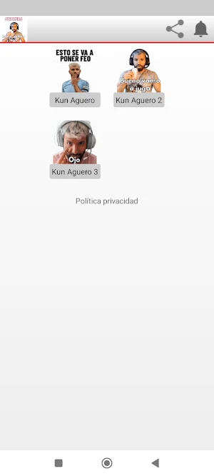 Kun Aguero Stickers Screenshot 3