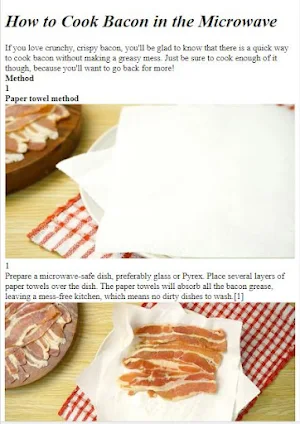 Bacon Recipes Guide Screenshot 0