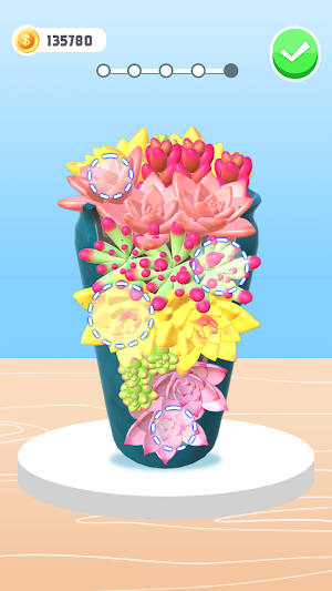 Succulents Sculptures 3D Screenshot 2