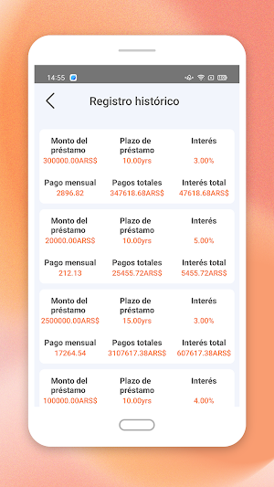 Préstamo Banca: Cálculo Rápido Screenshot 2