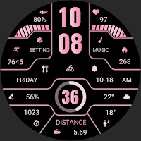 ZKin Watch Pink Light FuncTion