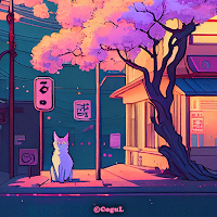 카카오톡 테마 - Stay With Me : 밤 벚꽃