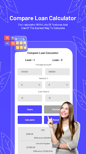LoanTime - EMI Loan Calculator Screenshot 2