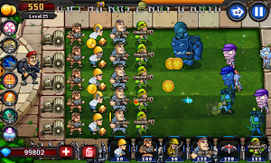 Army vs Zombies : Tower Defense Game Screenshot 3