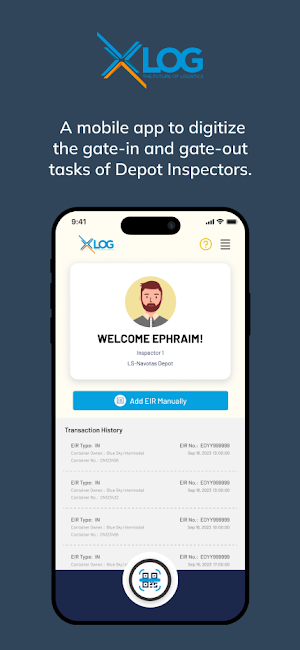XLOG Inspector App Screenshot 1
