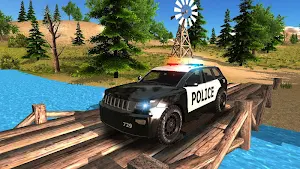 Police Car Driving Offroad Screenshot 0