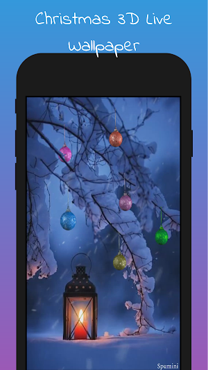 Christmas 3D Live Wallpaper Screenshot 0