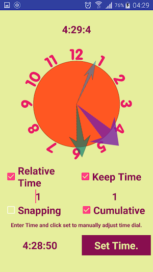 HGDateTimeDialer Demo Screenshot 3