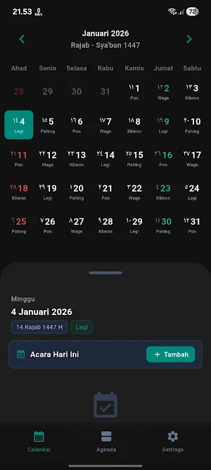 Calendar Screenshot 0