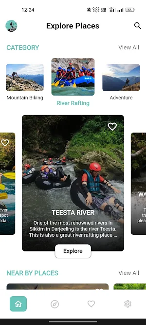 Explore places Screenshot 0