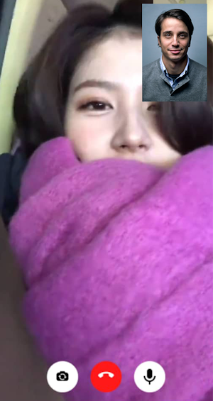 Twice - Fake Chat & Video Call Screenshot 1
