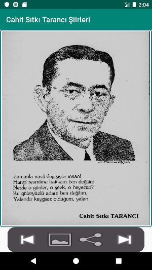Cahit Sıtkı Tarancı Şiirleri Screenshot 0