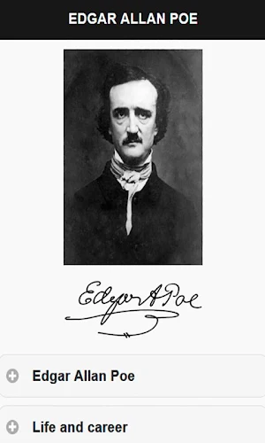 Edgar Allan Poe Screenshot 1
