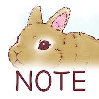 Sticky Note Rabbit Pom & Moco