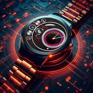 Neutron X Wear OS Watch Face Screenshot 0