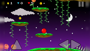Red Bounce Ball Screenshot 0