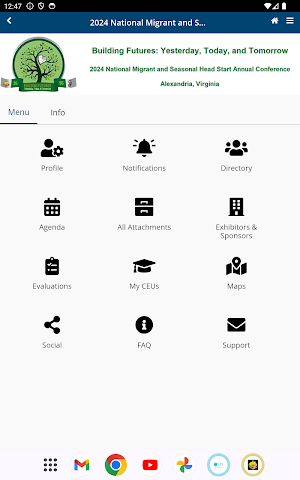 NMSHSA Events Screenshot 3
