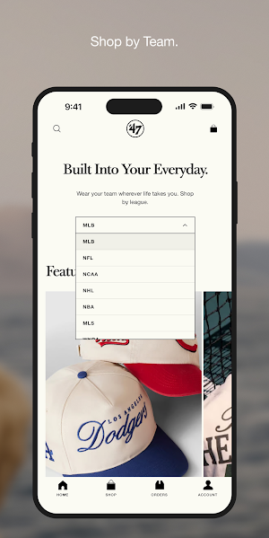 '47: Sports Hats & Fan Apparel Screenshot 1