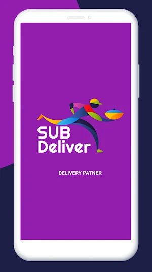 Sub Delivery Rider Screenshot 0