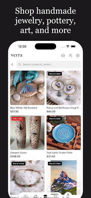 Verra - Handmade Marketplace Screenshot 1