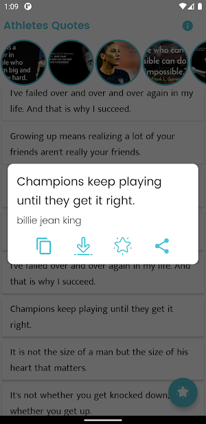 Athletes Quotes and Sayings Screenshot 3