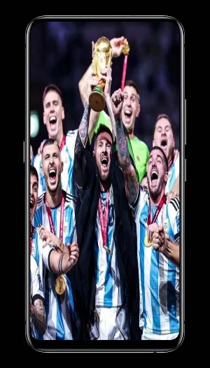 Messi World Cup Wallpaper Screenshot 1