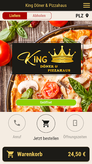 King Döner & Pizzahaus Screenshot 0