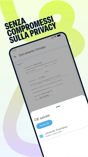 Plico: firma documenti con CIE Screenshot 2