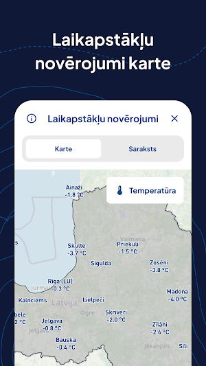 Meteo.lv Screenshot 1