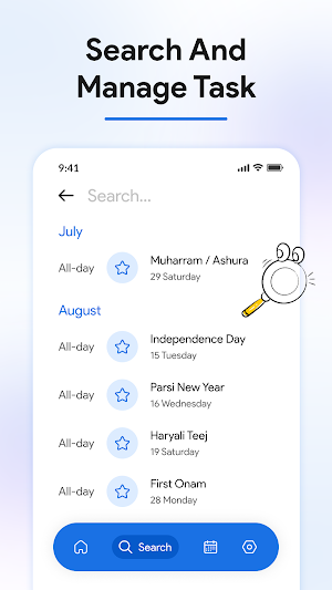 Calendar Screenshot 1