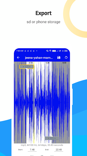Mp3 Cutter - Ringtune Maker Screenshot 3