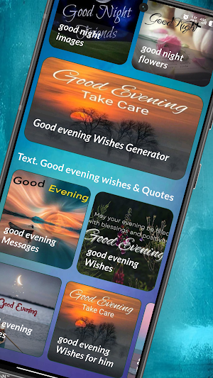 Good evening images & wishes Screenshot 1