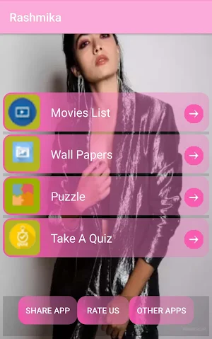 Rashmika  HD Wallpapers - puzzle,Movies List Screenshot 0