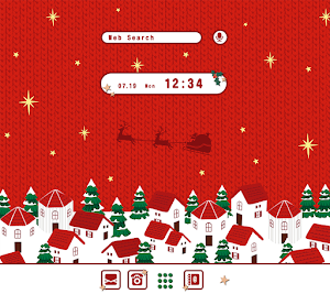 Christmas with Santa Theme Screenshot 0