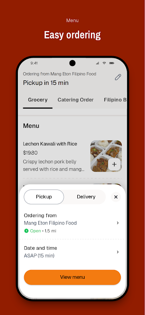 Mang Eton Filipino Food Screenshot 2