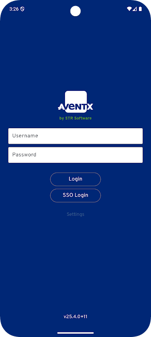 AventX eAM Mobile Screenshot 0