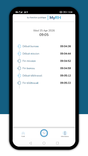 MyRH Time Screenshot 2