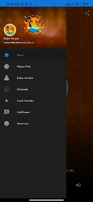 Radio Paraiso Screenshot 1