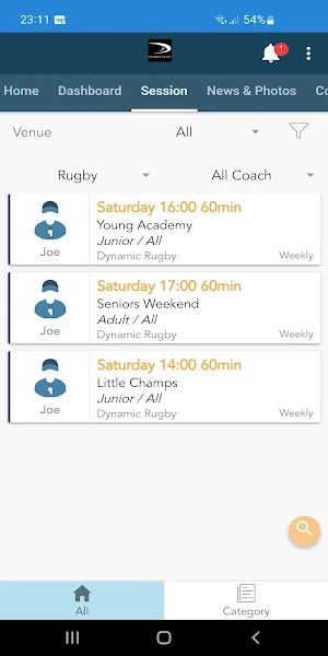 Dynamic Rugby Screenshot 3